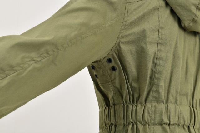 ロッソスタイルラボ ミリタリージャケット レディース カーキ Sサイズ ROJ-107