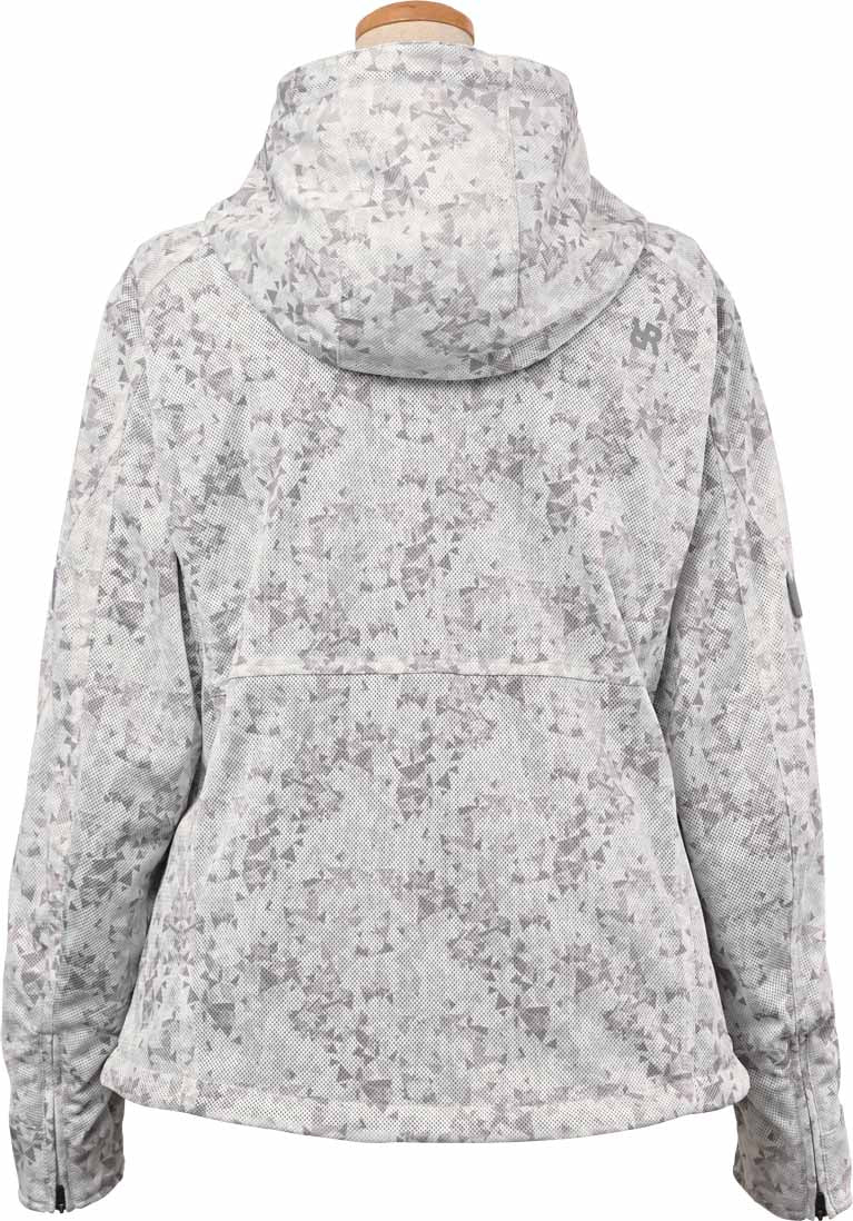 ロッソスタイルラボ?フードメッシュジャケット OMBREグレー Lサイズ ROJ-115