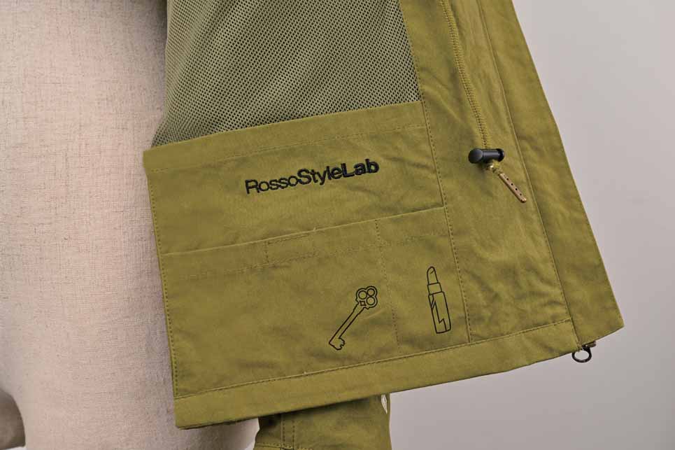 ロッソスタイルラボ?ミリタリージャケット ベージュ Sサイズ ROJ-116