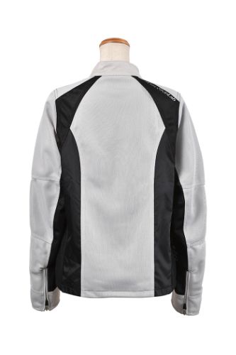 ロッソスタイルラボ ライダースメッシュコンビジャケット バイク/レディース/春夏 ストリークホワイト Sサイズ ROJ-95