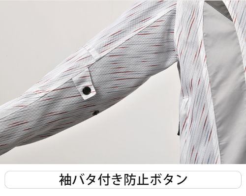 ロッソスタイルラボ ライダースメッシュコンビジャケット バイク/レディース/春夏 ストリークホワイト Lサイズ ROJ-95