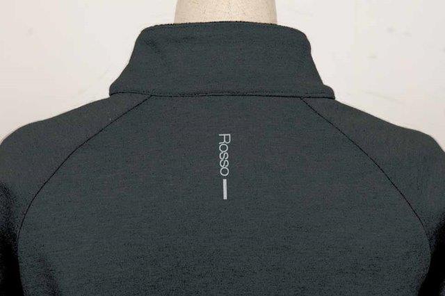 防風ジップアップブルゾン グレー L+サイズ ROJ0999 ロッソスタイルラボ