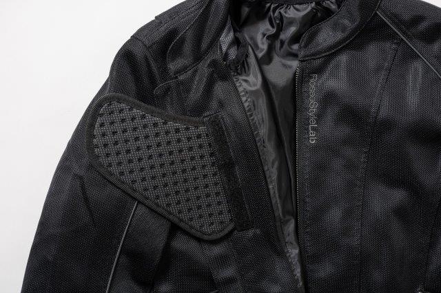 スタイルアップメッシュジャケット ラベンダー L+サイズ ROJ120 ロッソスタイルラボ
