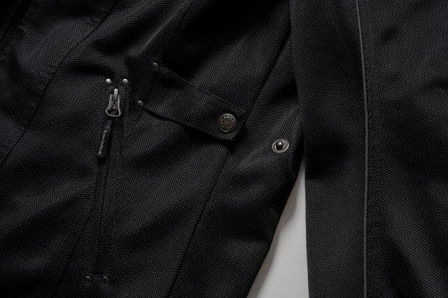 取寄 スタイルアップメッシュジャケット ブラック LL+サイズ ROJ120 ロッソスタイルラボ