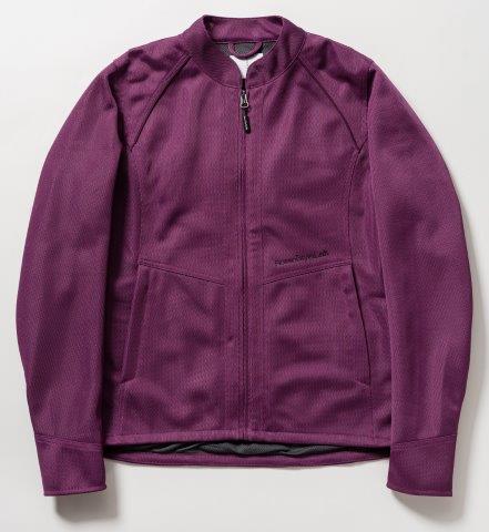 取寄 ライダースメッシュジャケット ピンク M+サイズ ROJ121 ロッソスタイルラボ