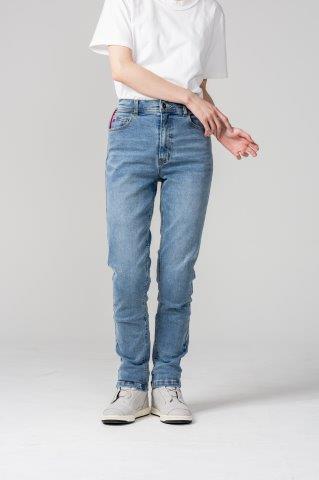 5Pストレッチスキニーパンツ インディゴブルー Lサイズ ROP68 ロッソスタイルラボ