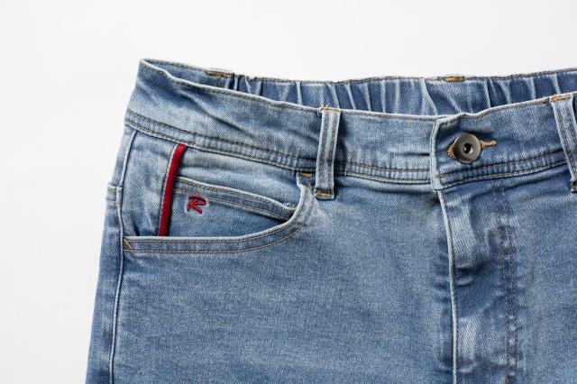 5Pストレッチスキニーパンツ アイボリー XSサイズ ROP68 ロッソスタイルラボ