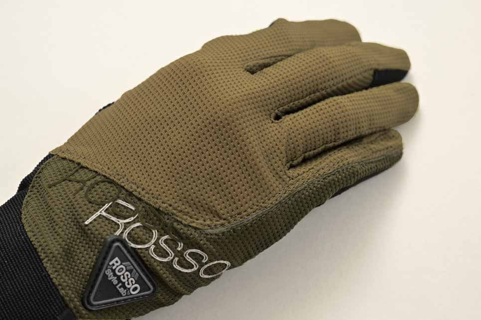 ロッソスタイルラボ?ミリタリーメッシュグローブ ブラック Mサイズ RSG-344