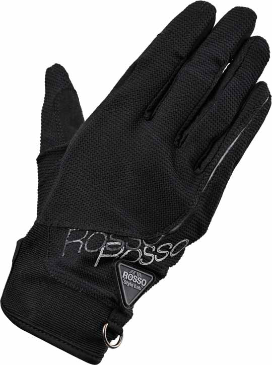 ロッソスタイルラボ?ミリタリーメッシュグローブ ブラック Sサイズ RSG-344