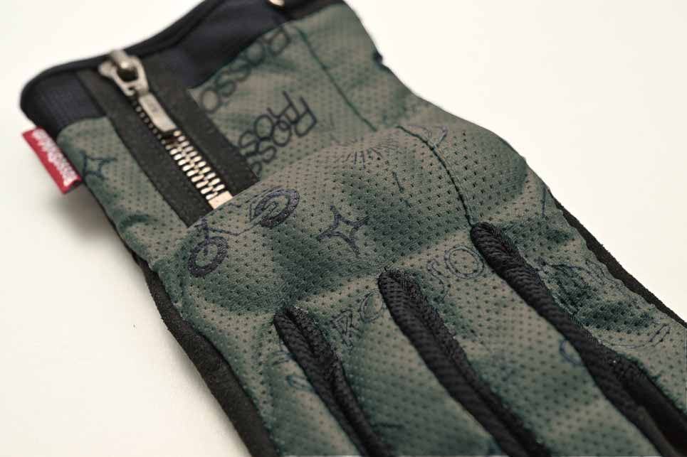 ロッソスタイルラボ?プロテクトミリタリーメッシュグローブ レッド XSサイズ RSG-345