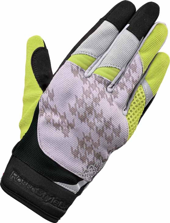 ロッソスタイルラボ?プロテクションメッシュグローブ チドリグレー XSサイズ RSG-346