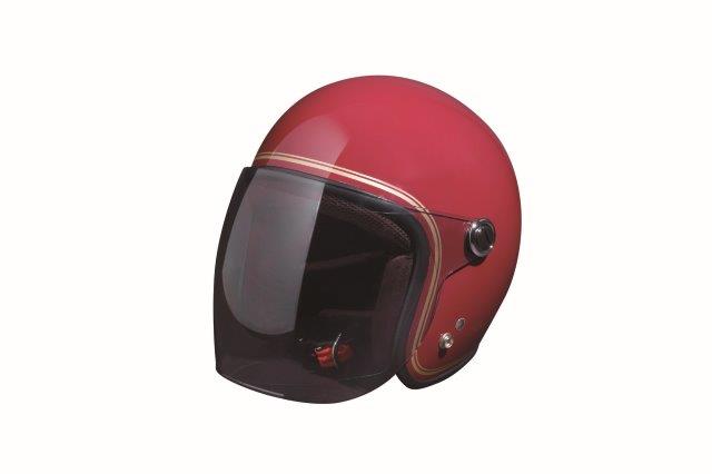 ロッソスタイルラボ ロッソスタイルラボ ジェットヘルメット"CLASSIC" レディース ロッソレッド F(55-57cm)サイズ ROH-506