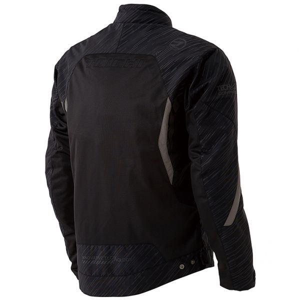 RSタイチ  レーサーメッシュジャケットforTECH-AIR リフレクティブブラック XXL RSJ326