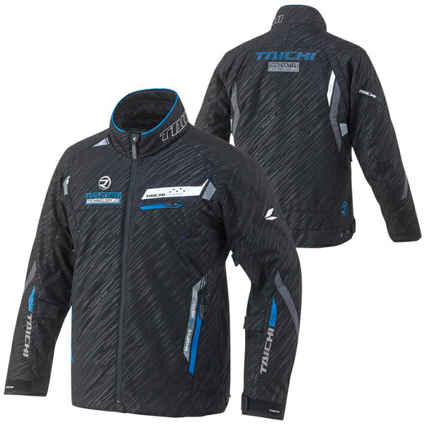 RSタイチ レーサー オールシーズン ジャケット ブラック/ブルー L