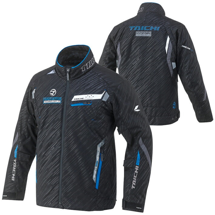 RSタイチ レーサー オールシーズン ジャケット ブラック/ブルー Mサイズ RSJ716