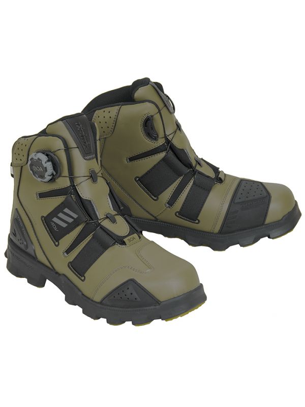 RSタイチ 010 ドライマスター コンバットシューズ バイク/シューズ/防水 カーキ 26.5cm RSS010