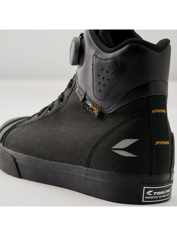 RSタイチ 011 ドライマスター -FIT フープシューズ バイク/シューズ/防水 コーデュラブラック 24.5cm RSS011