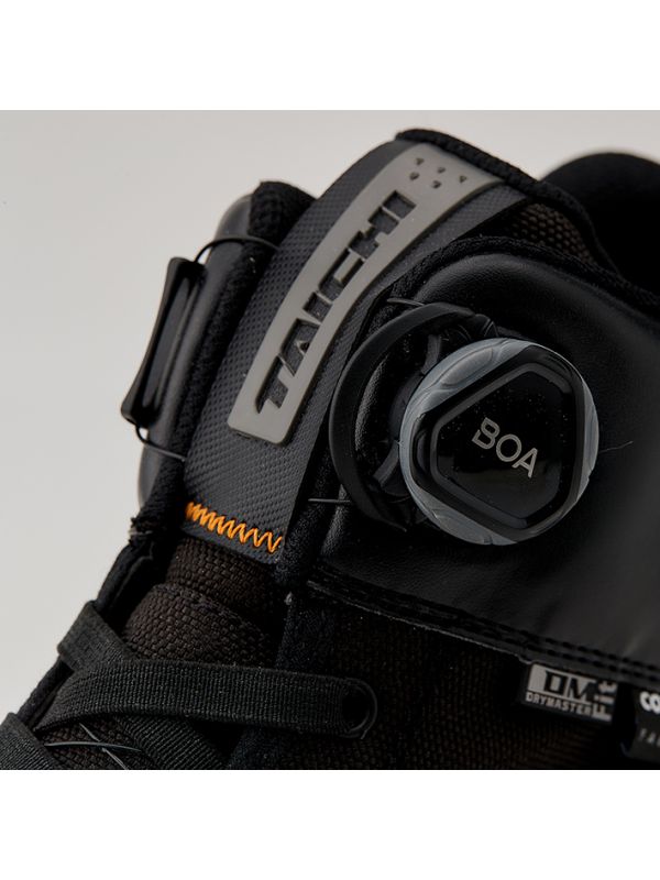 RSタイチ 011 ドライマスター -FIT フープシューズ バイク/シューズ/防水 コーデュラブラック 27.5cm RSS011