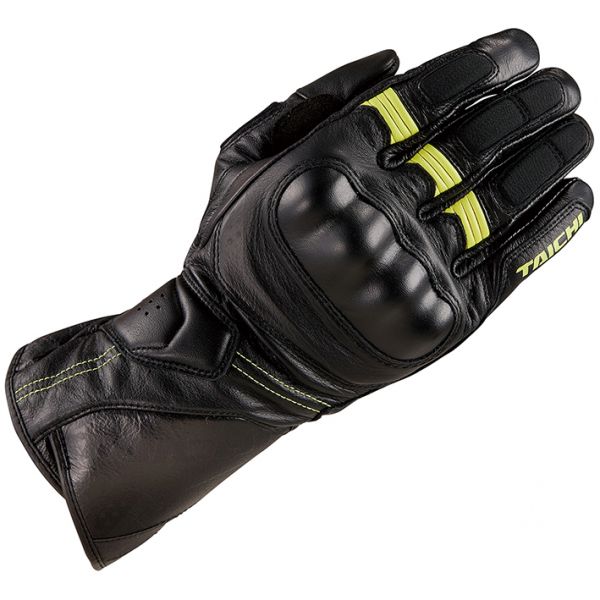 RSタイチ コルサレザーグローブ バイク/メンズ/春夏  ブラック/ネオン Mサイズ RST453