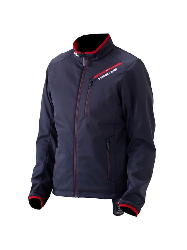 RSタイチ  e-HEATインナージャケット ブラック/レッド XLサイズ RSU622