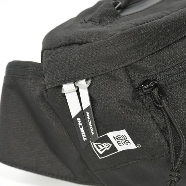 RSタイチ EXPLORER WAIST BAG バイク/バッグ/撥水 ブラック 3L NEB006