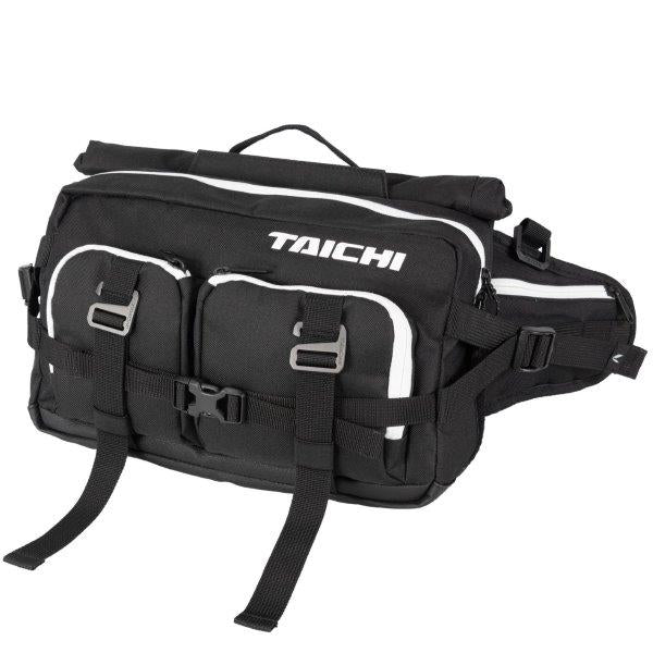 RSタイチ WPヒップバック(L) 防水 メンズ ブラック/ホワイト 10Lサイズ RSB287