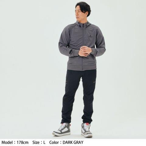 取寄 エアートラック パーカ GEOグレー WLサイズ RSJ333 アールエスタイチ