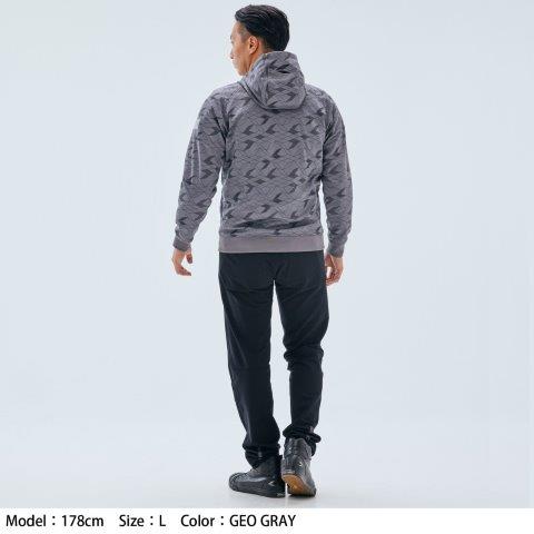 取寄 エアートラック パーカ ダークグレー WLサイズ RSJ333 アールエスタイチ