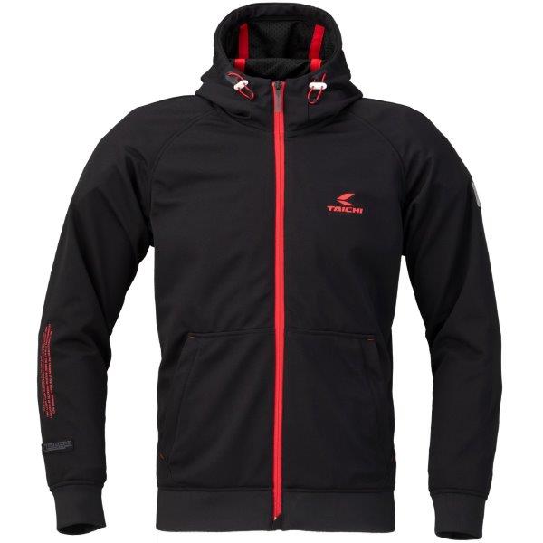 取寄 アールエスタイチ エアートラック パーカ ブラック/レッド WLサイズ RSJ333