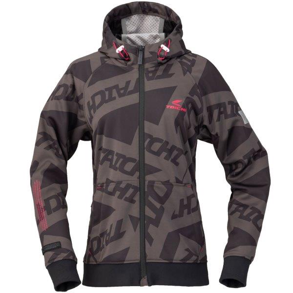 RSタイチ エアートラックパーカ レディース クロスブラック WMサイズ RSJ333