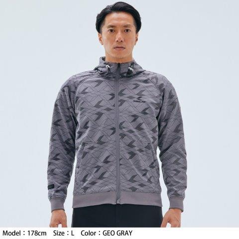RS TAICHI エアートラックパーカ RSJ333 GEO GLAY L TAICHI 【再値下げしました！】RSタイチ RSJ333 エアートラック