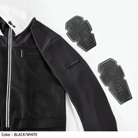 取寄 エアーフリップ パーカ ブラック/ホワイト WS(レディースS)サイズ RSJ334 アールエスタイチ