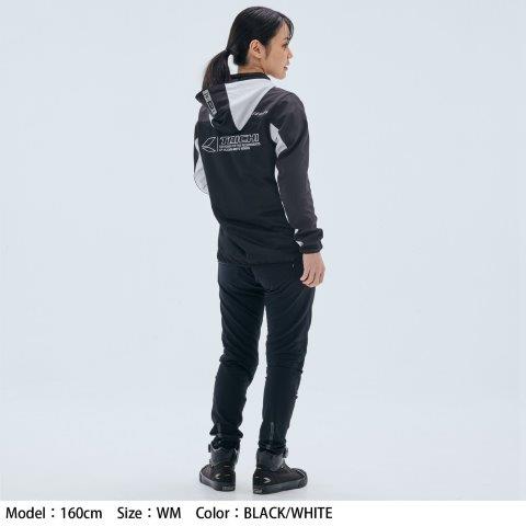 取寄 エアーフリップ パーカ ブラック/ブロッサム WLサイズ RSJ334 アールエスタイチ