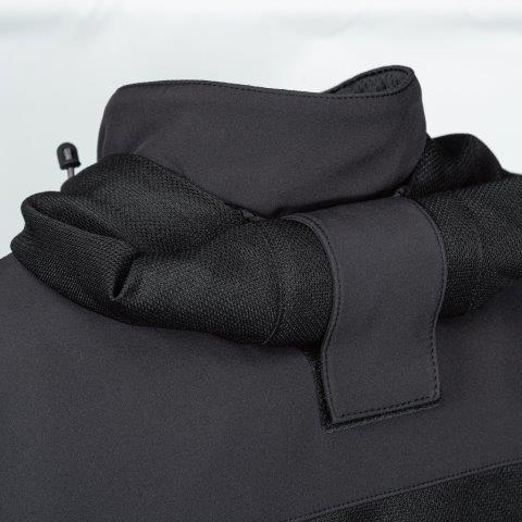 取寄 エアーフリップ パーカ ブラック/グレー WXL(レディースXL)サイズ RSJ334 アールエスタイチ