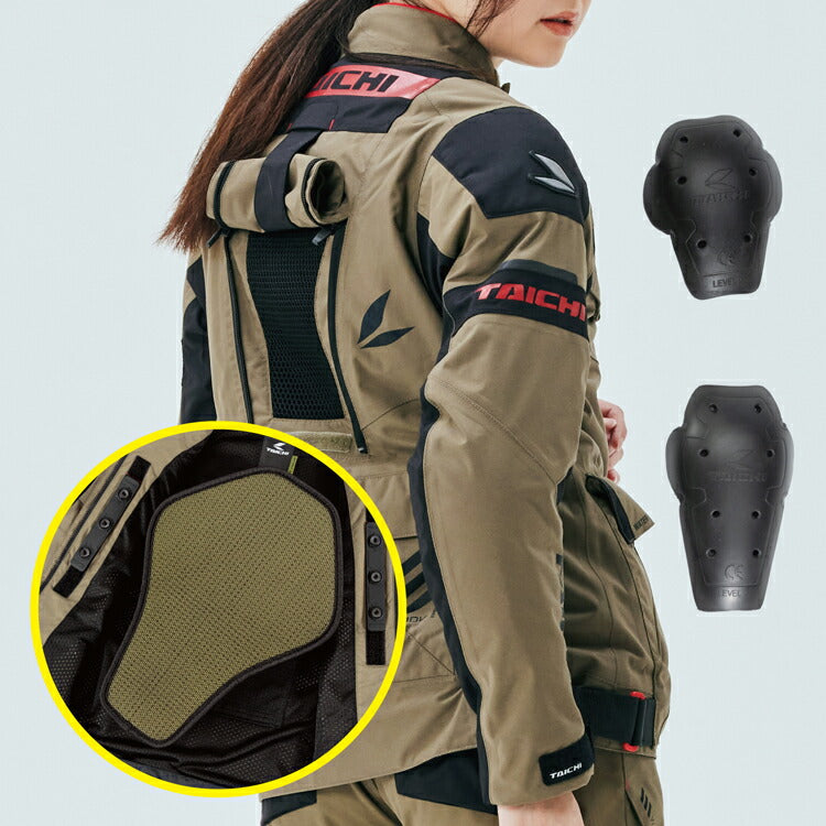 取寄 RSタイチ DRYMASTER コンパス オールシーズンジャケット ブラック/レッド XLサイズ RSJ729