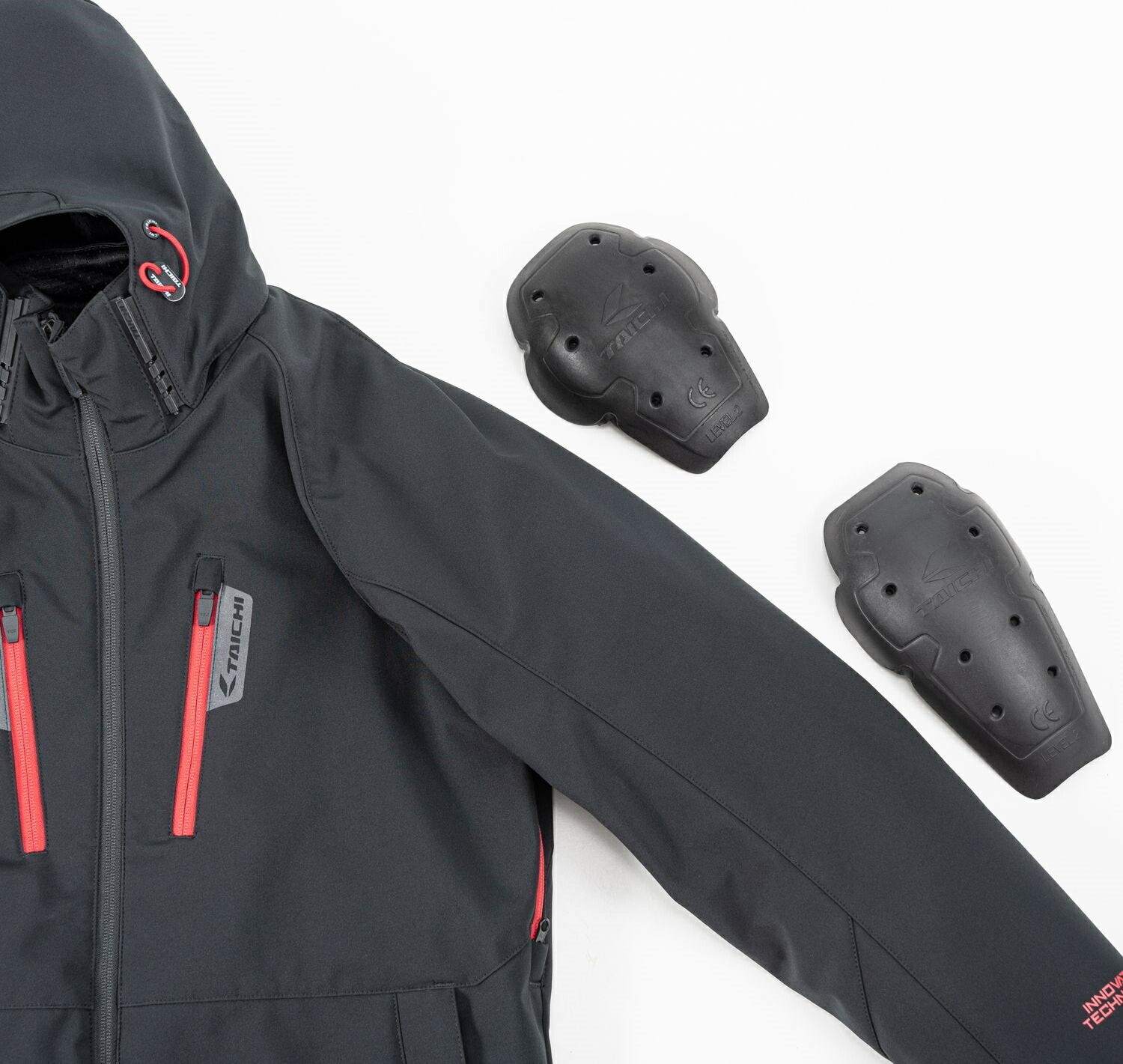 RSタイチ ソフトシェル オールシーズンパーカ オレンジ/ブラック WMサイズ RSJ730