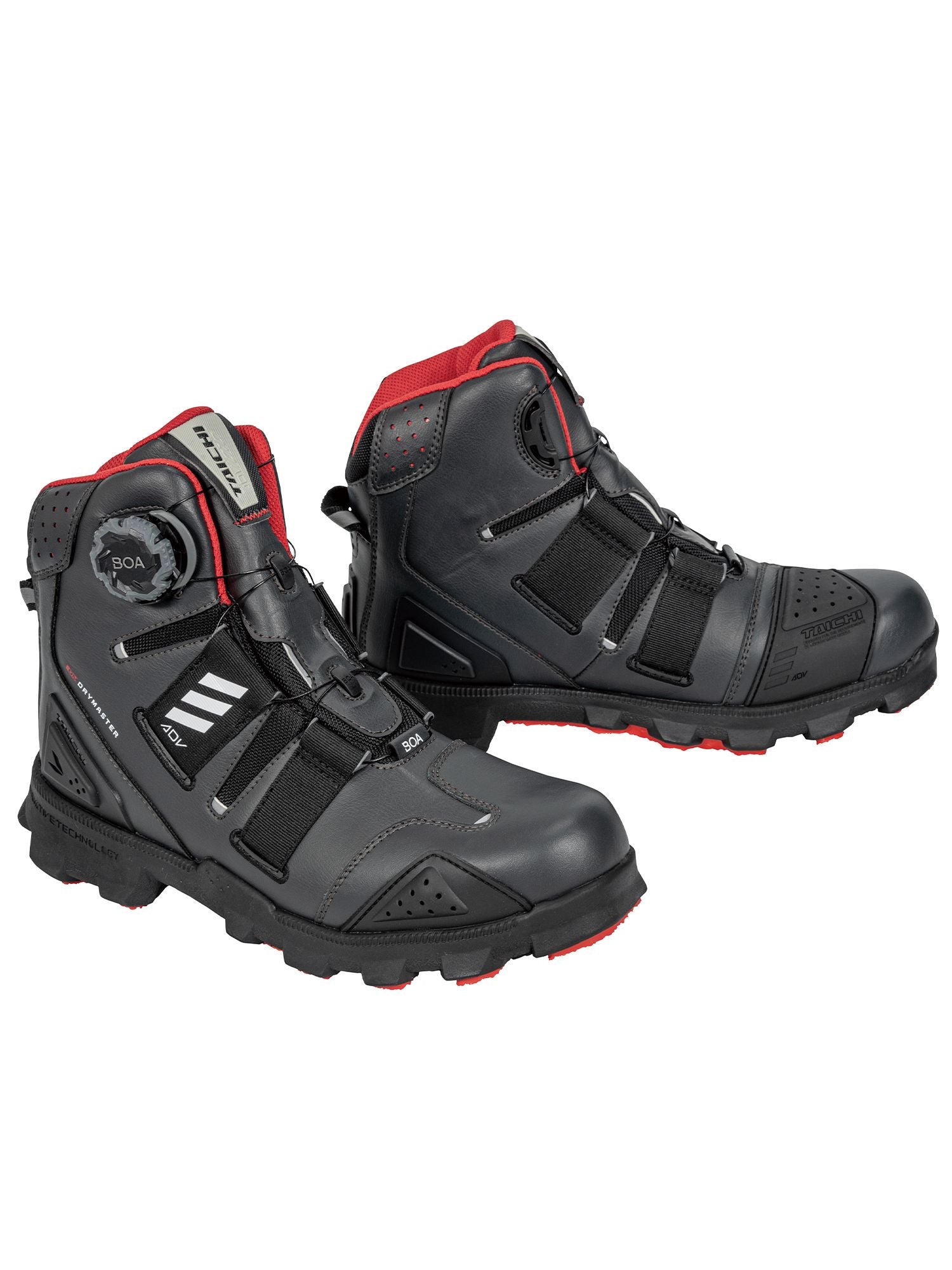 RSタイチ ドライマスターコンバットシューズ バイク/防水 ダークグレー 25.5cm RSS010