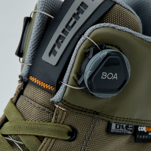 RSタイチ 011 ドライマスター -FIT フープシューズ バイク/シューズ/防水 コーデュラカーキ 24.0cm RSS011