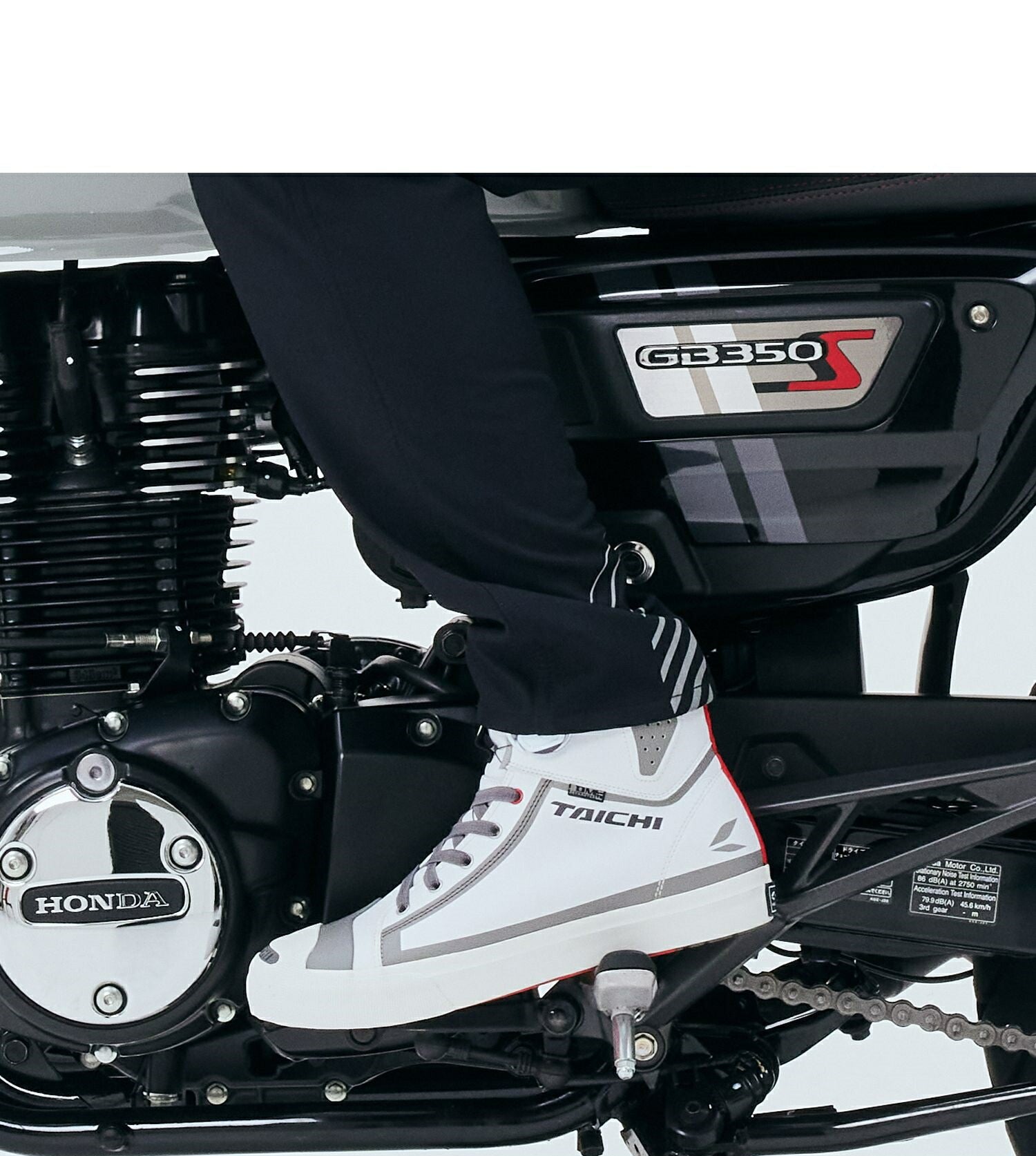 取寄 11 ドライマスター-FIT フープシューズ テックホワイト 23.5cm RSS011 RSタイチ