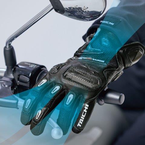 ラプター メッシュグローブ ブラック/ブラック/ホワイト Sサイズ RST442 アールエスタイチ