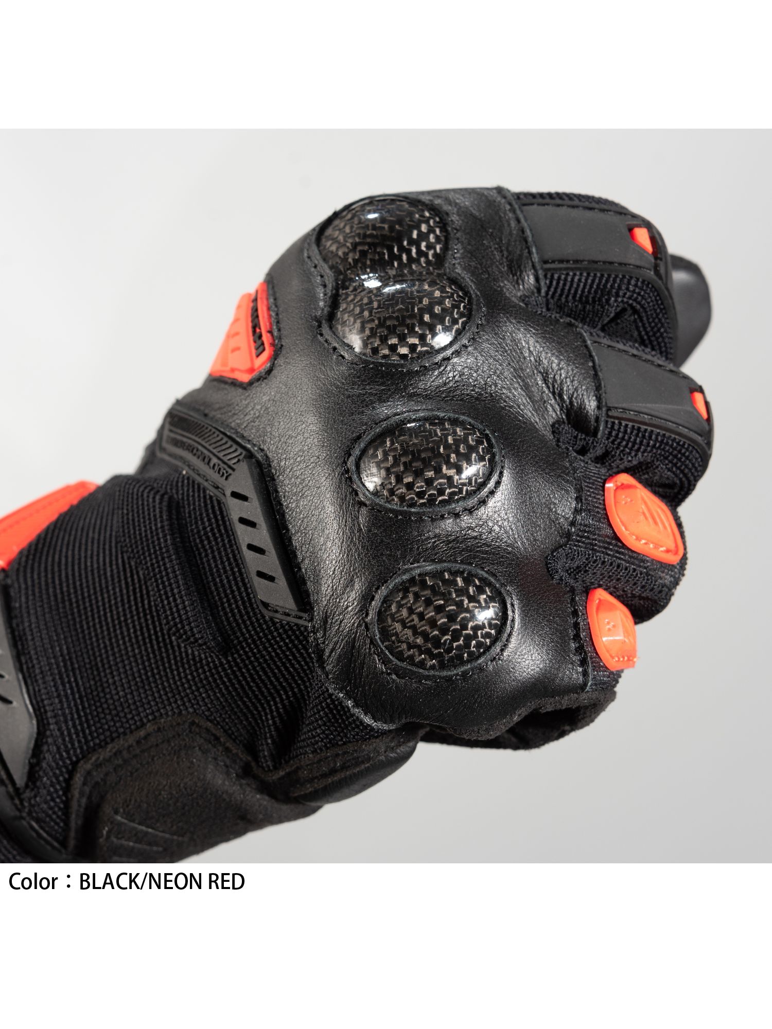 取寄 アールエスタイチ ベロシティ メッシュグローブ ブラック/ネオンレッド XLサイズ RST444