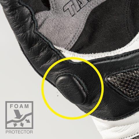 取寄 アームド メッシュグローブ ブラック/フローイエロー XXLサイズ RST448 アールエスタイチ