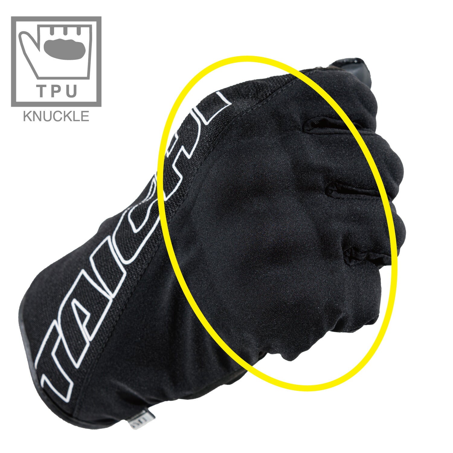 RSタイチ ステルス ウインターグローブ METブラック Sサイズ RST644