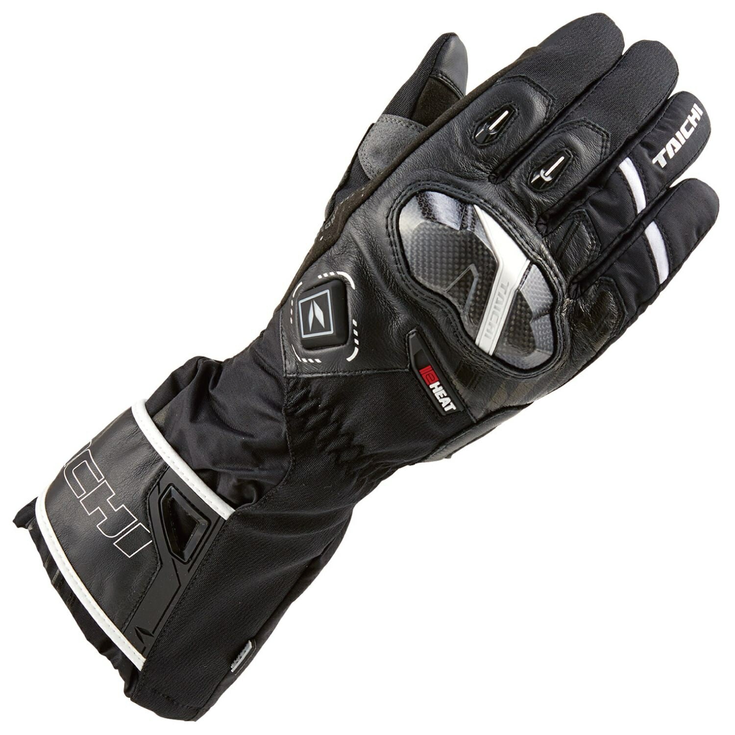RSタイチ e-HEAT アームド グローブ ブラック/ホワイト Lサイズ RST648