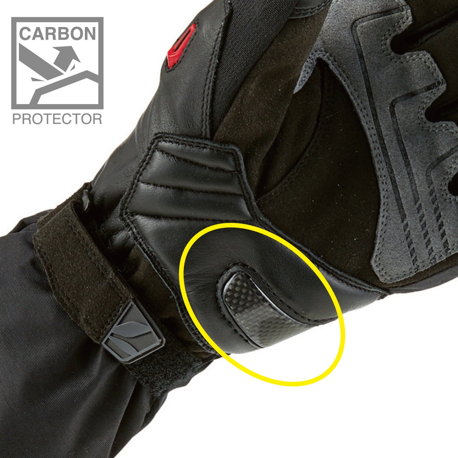 RSタイチ e-HEAT アームド グローブ ブラック/ホワイト Sサイズ RST648