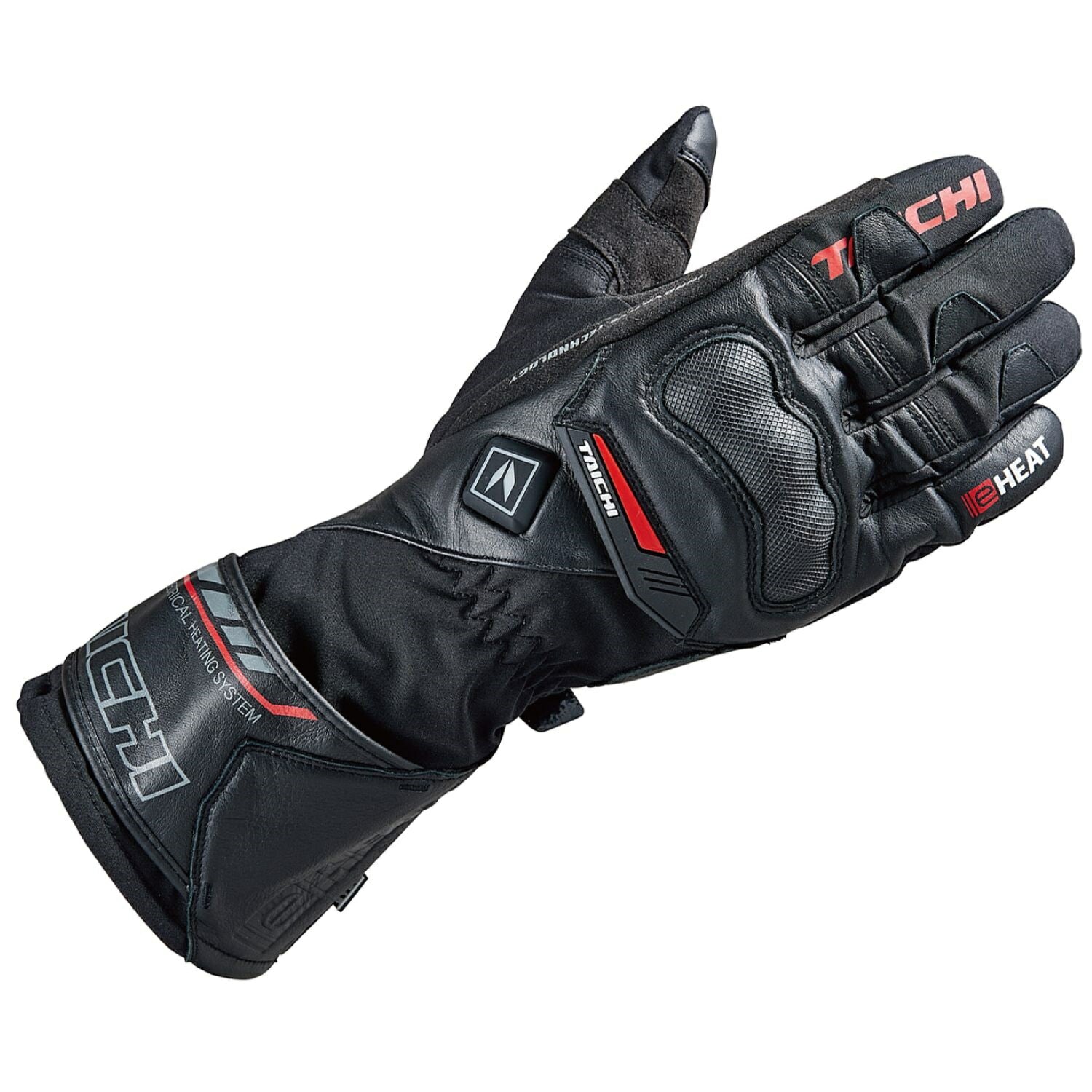 RSタイチ e-HEAT プロテクション グローブ ブラック/レッド Mサイズ RST649
