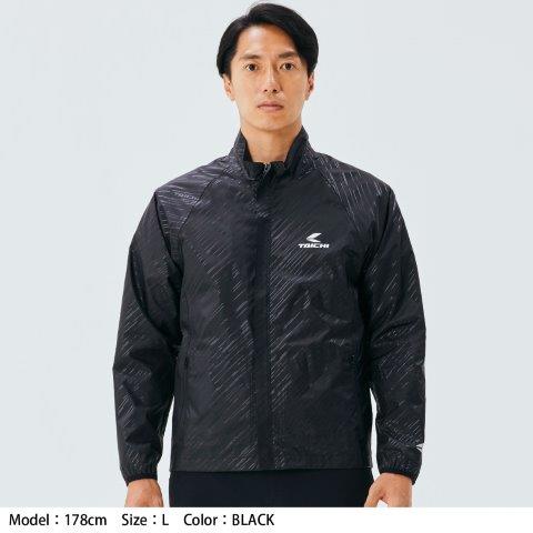取寄 防水 インナージャケット ブラック Lサイズ RSU264 アールエスタイチ