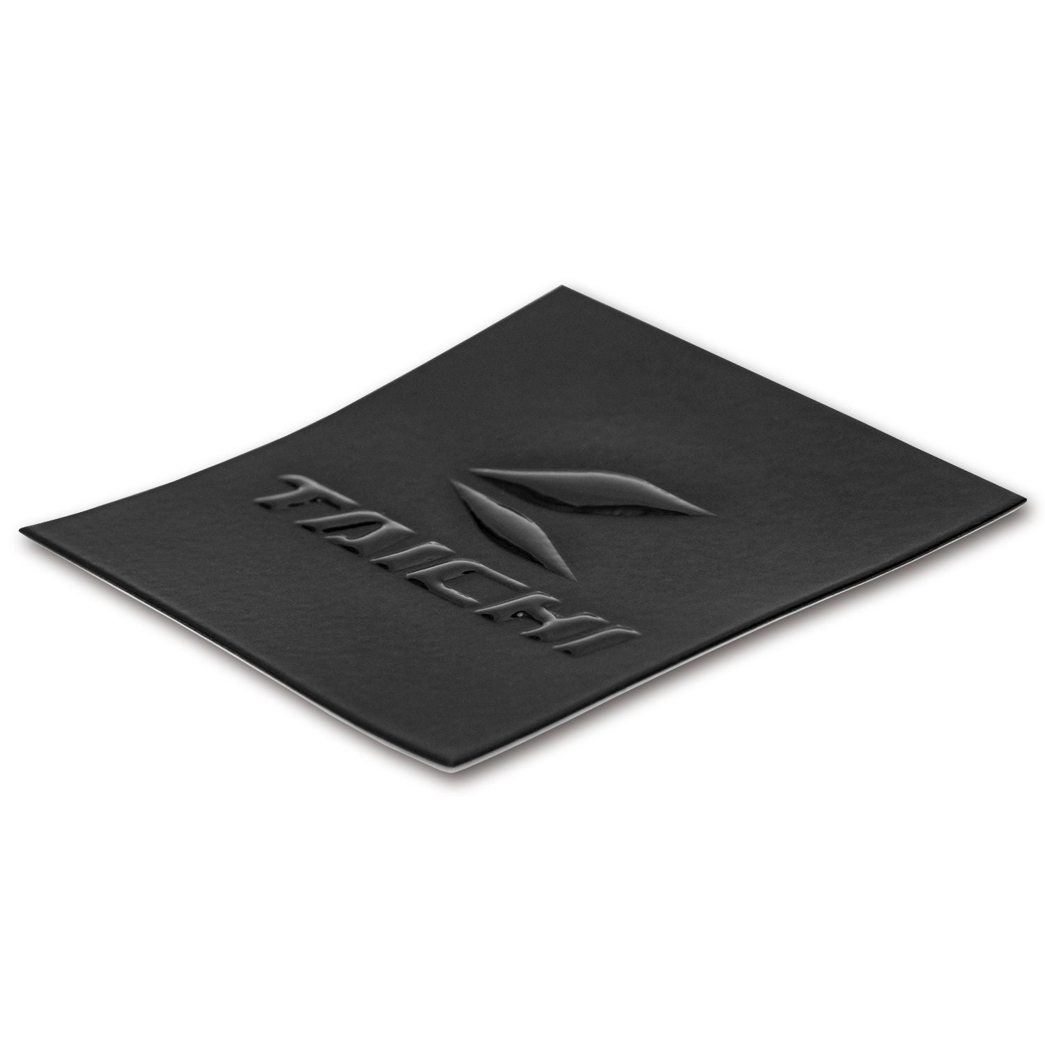 RSタイチ TAICHI エンボスステッカー ブラック RSW031