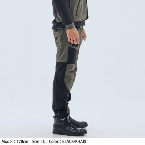 取寄 クイックドライ メッシュパンツ ブラック/ガンメタル BMサイズ RSY272 アールエスタイチ