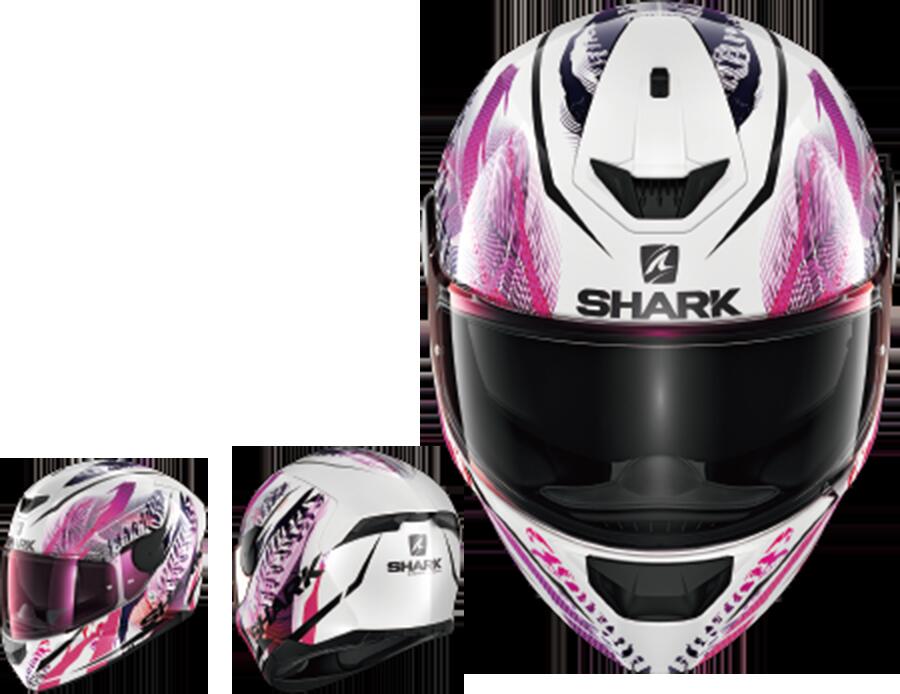 SHARK/シャーク D-SKWAL2 フルフェイスヘルメット シガンピンク XLサイズ